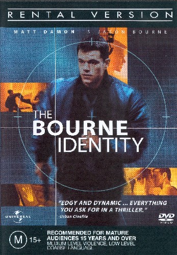 The Bourne Identity 2002 (English) [Dvd].[480P]