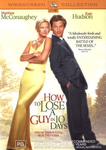 how to lose a guy in 10 days dvd. How to Lose a Guy in 10 Days 